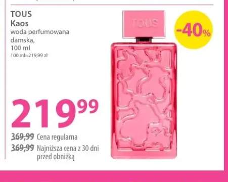 Kaos woda perfumowana damska Tous