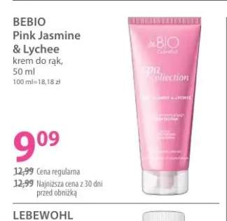 Krem do rąk Pink Jasmine & Lychee beBIO