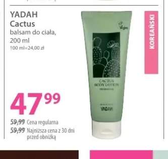 Balsam do ciała Cactus Yadah