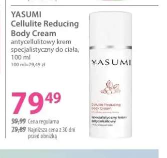 Antycellulitowy krem specjalistyczny do ciała Cellulite Reducing Body Cream Yasumi
