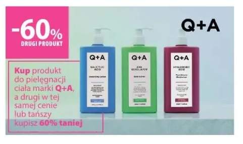 Produkty do pielęgnacji ciała Q+A