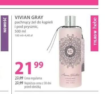 Pachnący żel do kąpieli i pod prysznic Vivian Gray