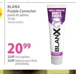 Pasta do zębów Purple Corrector Blanx
