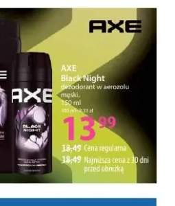 Dezodorant w aerozolu męski Black Night Axe