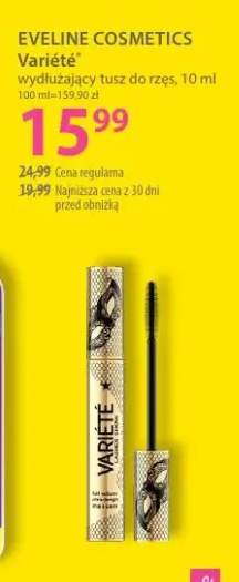 Wydłużający tusz do rzęs Variété Eveline Cosmetics