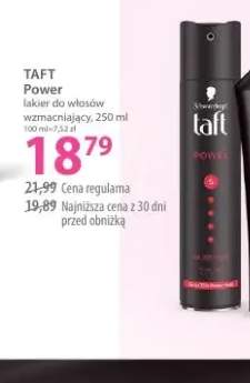 Lakier do włosów wzmacniający Taft Power