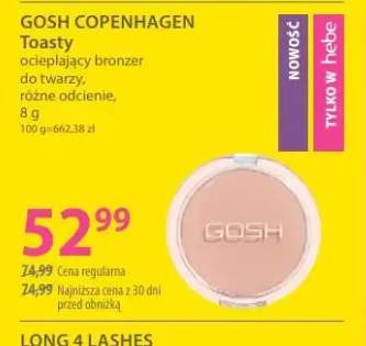 Ocieplający bronzer do twarzy Toasty Gosh Copenhagen