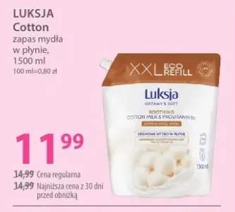 Zapas mydła w płynie Cotton Luksja