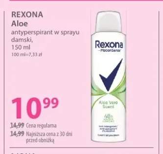 Antyperspirant w sprayu damski Aloe Rexona