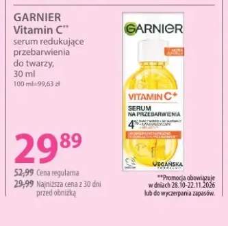 Serum redukujące przebarwienia do twarzy Vitamin C Garnier