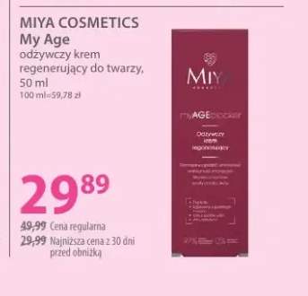 Odżywczy krem regenerujący do twarzy My Age Miya Cosmetics