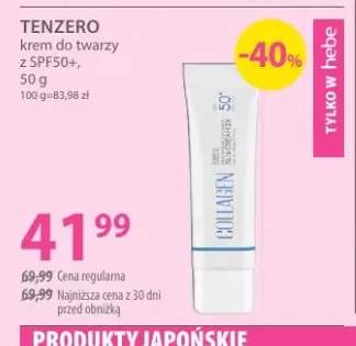 Krem do twarzy z SPF50+ Tenzero