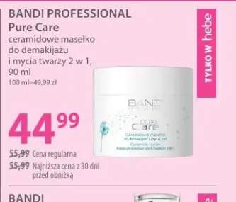 Ceramidowe masełko do demakijażu i mycia twarzy 2 w 1 Bandi Professional Pure Care