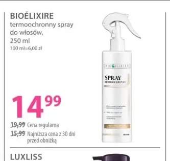 Termoochronny spray do włosów Bioélixire
