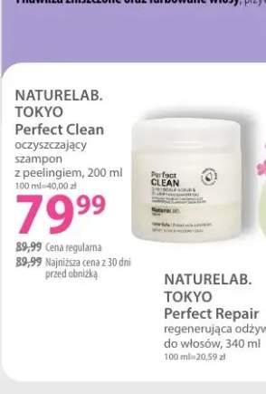 Perfect Clean oczyszczający szampon z peelingiem NatureLab. Tokyo