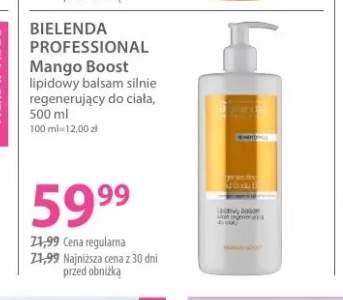Lipidowy balsam silnie regenerujący do ciała Mango Boost Bielenda Professional
