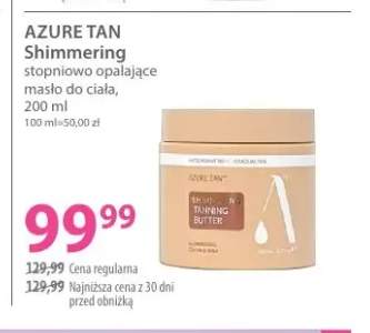 Stopniowo opalające masło do ciała Shimmering Azure Tan