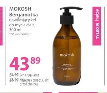 Nawilżający żel do mycia ciała Bergamotka Mokosh