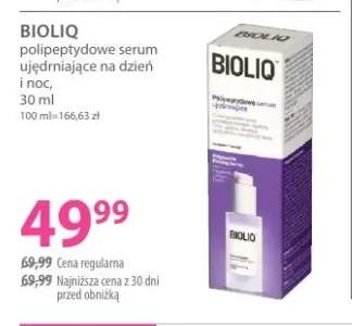Polipeptydowe serum ujędrniające na dzień i noc Bioliq