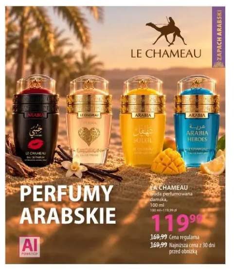 Woda perfumowana damska Le Chameau