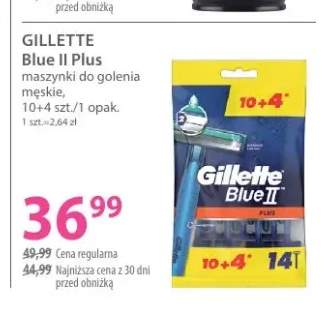 Maszynki do golenia męskie Blue II Plus Gillette