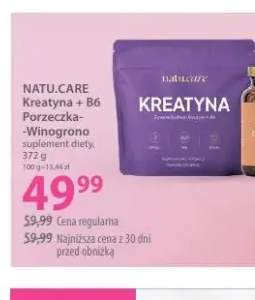 Suplement diety Kreatyna + B6 Porzeczka-Winogrono Natu.Care