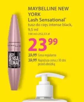 Tusz do rzęs intense black Lash Sensational Maybelline New York
