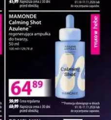 Regenerująca ampułka do twarzy Calming Shot Azulene Mamonde