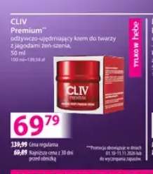 Odżywczo-ujędrniający krem do twarzy z jagodami żeń-szenia Cliv Premium