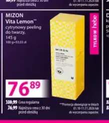 Cytrynowy peeling do twarzy Vita Lemon Mizon