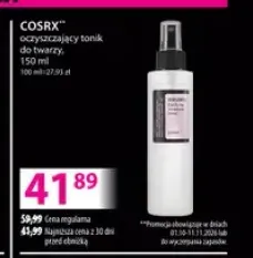 Oczyszczający tonik do twarzy Cosrx