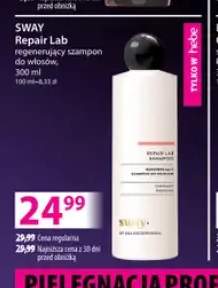 Szampon regenerujący do włosów Repair Lab Sway