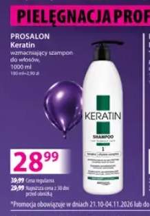 Szampon wzmacniający do włosów Keratin Prosalon
