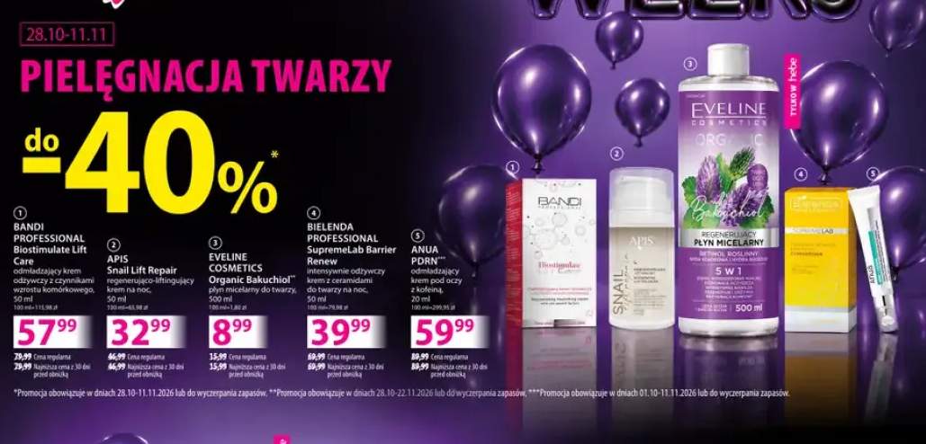 Regenerująco-liftingujący krem na noc Snail Lift Repair Apis +4 warianty