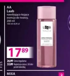Nawilżająco-kojąca esencja do twarzy Laab AA